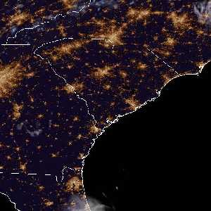 météo tropicale : Image satellite .