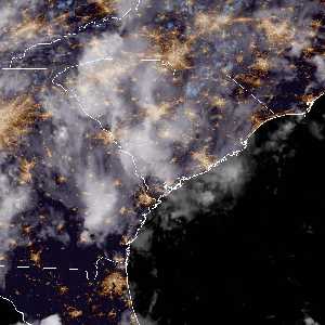 météo tropicale : Image satellite .