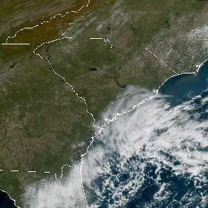 météo tropicale : Image satellite .