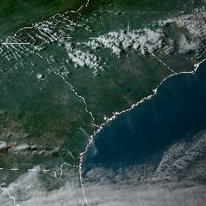 météo tropicale : Image satellite .