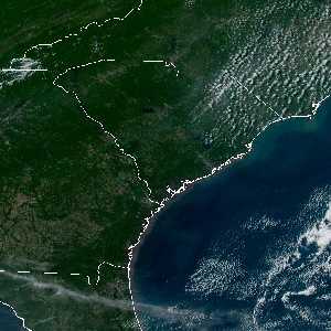 météo tropicale : Image satellite .