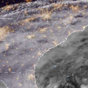 météo tropicale : Image satellite .