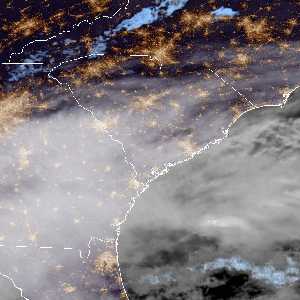 météo tropicale : Image satellite .