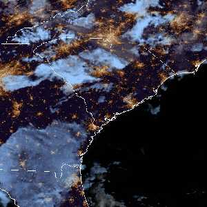 météo tropicale : Image satellite .