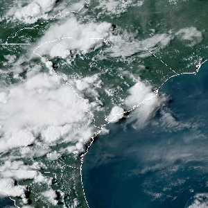 météo tropicale : Image satellite .
