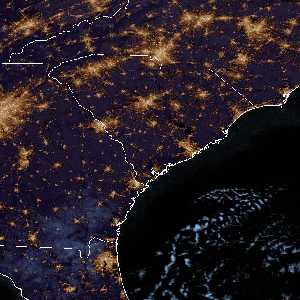 météo tropicale : Image satellite .