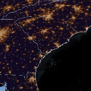 météo tropicale : Image satellite .