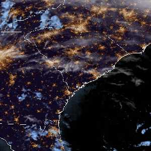météo tropicale : Image satellite .