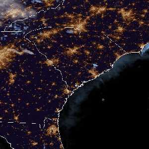 météo tropicale : Image satellite .