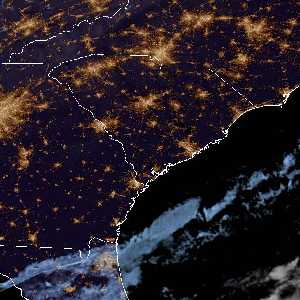 météo tropicale : Image satellite .