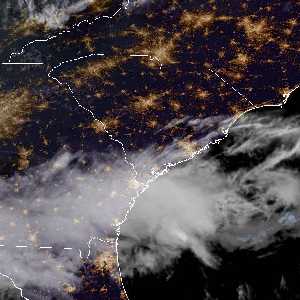 météo tropicale : Image satellite .