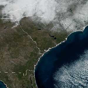 météo tropicale : Image satellite .