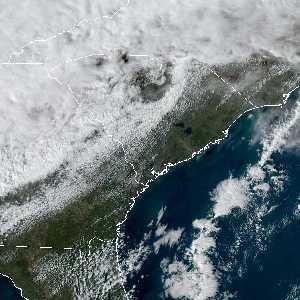 météo tropicale : Image satellite .