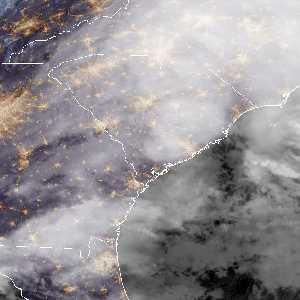 météo tropicale : Image satellite .
