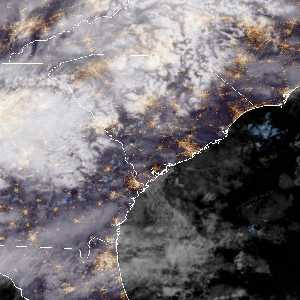 météo tropicale : Image satellite .
