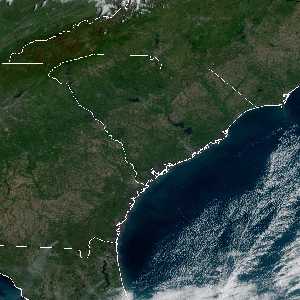 météo tropicale : Image satellite .