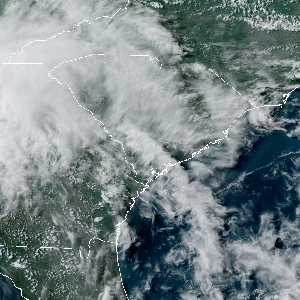 météo tropicale : Image satellite .