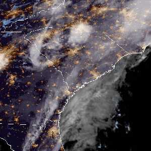 météo tropicale : Image satellite .