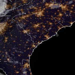 météo tropicale : Image satellite .
