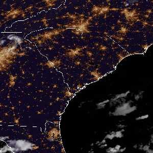 météo tropicale : Image satellite .
