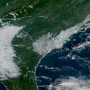 météo tropicale : Image satellite .