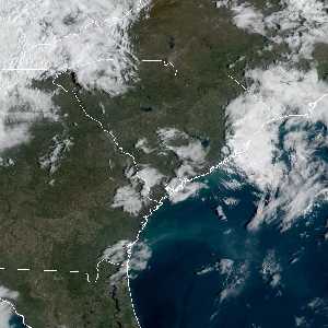 météo tropicale : Image satellite .