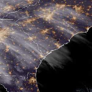 météo tropicale : Image satellite .