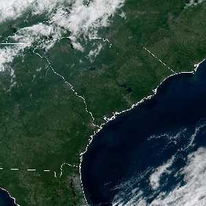 météo tropicale : Image satellite .
