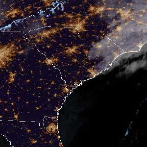 météo tropicale : Image satellite .