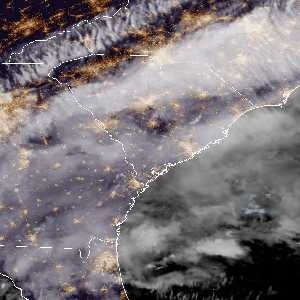 météo tropicale : Image satellite .