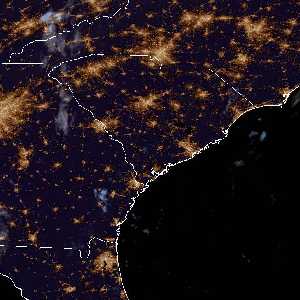 météo tropicale : Image satellite .