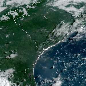 météo tropicale : Image satellite .