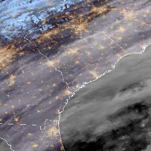 météo tropicale : Image satellite .