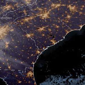 météo tropicale : Image satellite .