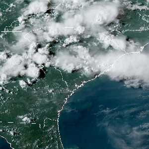 météo tropicale : Image satellite .
