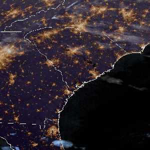 météo tropicale : Image satellite .