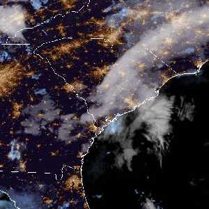 météo tropicale : Image satellite .