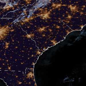 météo tropicale : Image satellite .