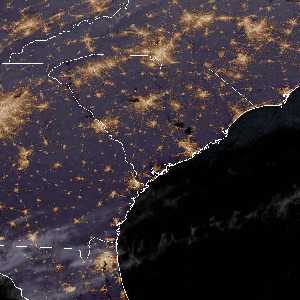 météo tropicale : Image satellite .