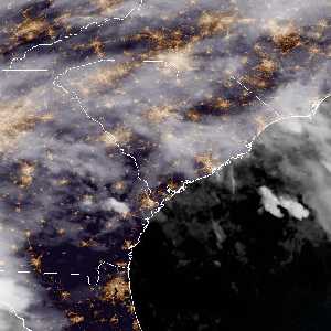 météo tropicale : Image satellite .