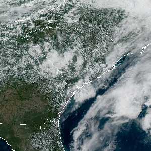 météo tropicale : Image satellite .