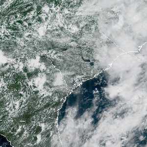 météo tropicale : Image satellite .