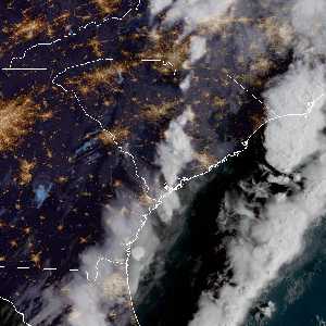 météo tropicale : Image satellite .
