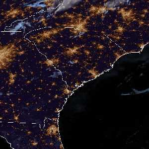météo tropicale : Image satellite .