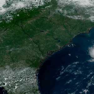 météo tropicale : Image satellite .