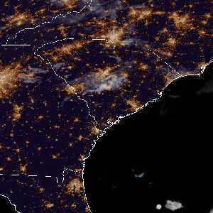 météo tropicale : Image satellite .