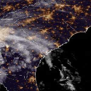 météo tropicale : Image satellite .