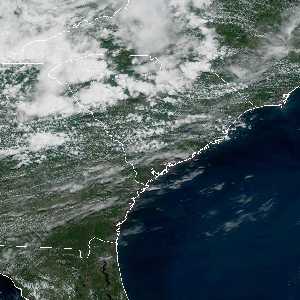 météo tropicale : Image satellite .