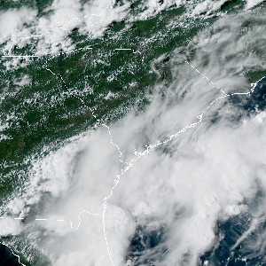 météo tropicale : Image satellite .