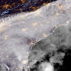 météo tropicale : Image satellite .